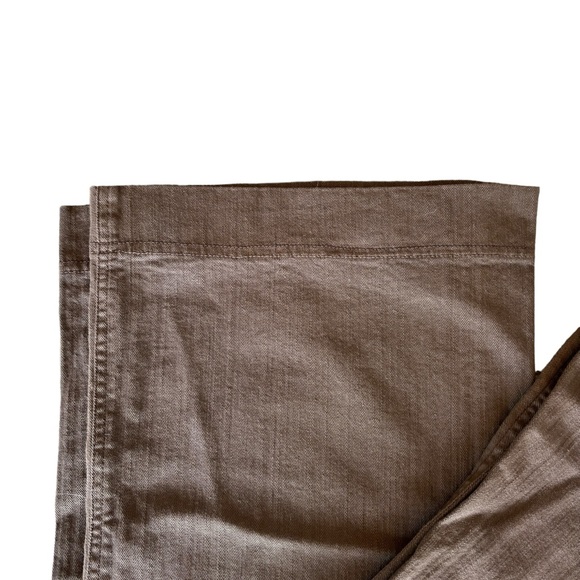 People Like Frank Brown Denim Wide Leg Pant Jeans Size 10 30” Waist - Picture 5 of 8